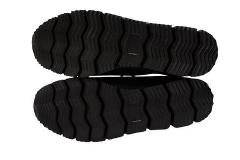 【arui_toe 57502 ブラック】本革コンフォートスニーカー