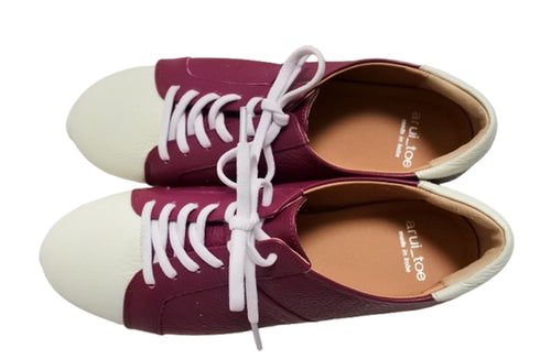 【arui_toe 57502 ダリア】本革コンフォートスニーカー