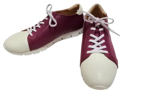 【arui_toe 57502 ダリア】本革コンフォートスニーカー