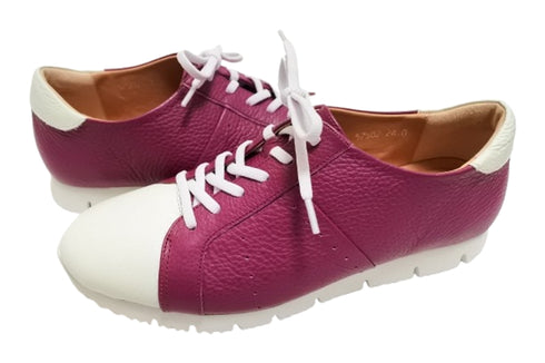 【arui_toe 57502 ダリア】本革コンフォートスニーカー