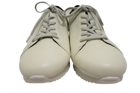 【arui_toe 57502 オフホワイト】本革コンフォートスニーカー