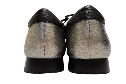 【arui_toe 57502 チタン】本革コンフォートスニーカー