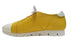 【arui_toe 57502 イエロー】本革コンフォートスニーカー