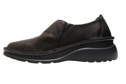 【インコルジェ 6001 ブラック】ライトソール カジュアルデザインシューズ