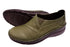 【インコルジェ 6001 オリーブ】ライトソール カジュアルデザインシューズ