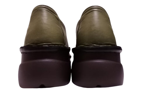 【インコルジェ 6001 オリーブ】ライトソール カジュアルデザインシューズ