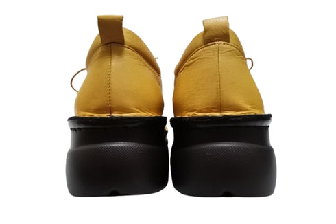 【インコルジェ 6004 キャメル】ライトソール サイド靴紐シューズ 丸紐タイプ