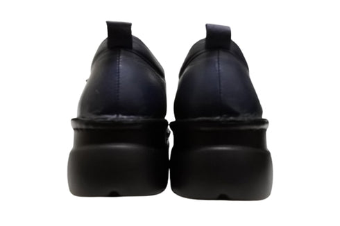 【インコルジェ 6004 ネイビー】ライトソール サイド靴紐シューズ 丸紐タイプ