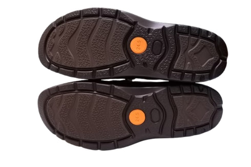 【インコルジェ 6010 ブラウンコンビ】ライトソール ビットローファー