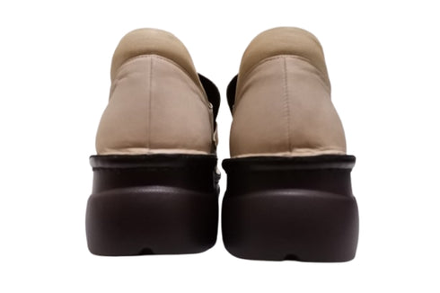 【インコルジェ 6010 オークベージュコンビ】ライトソール ビットローファー