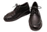 【インコルジェ7085 ブラック】本革靴紐デザインシューズ