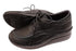 【インコルジェ7085 ブラック】本革靴紐デザインシューズ