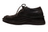 【インコルジェ7085 ブラック】本革靴紐デザインシューズ