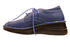 【インコルジェ7085 ネイビー】本革靴紐デザインシューズ