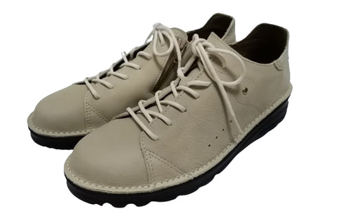 【TODAY'S 7091 アジュール】スムースレザーサイドジップスニーカー メンズ