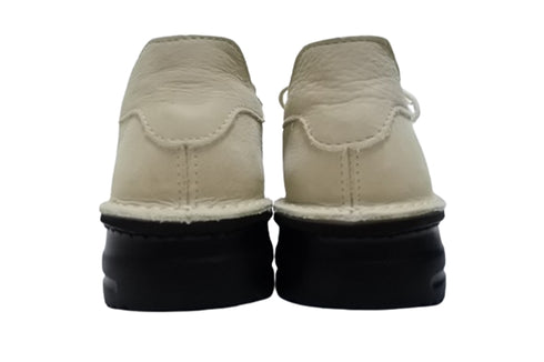 【TODAY'S 7091 アジュール】スムースレザーサイドジップスニーカー メンズ