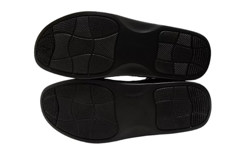 【インコルジェ 7128 ブラックコンビ】バイカラーショートブーツ