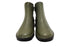 【インコルジェ 7128 モスグリーンコンビ】バイカラーショートブーツ