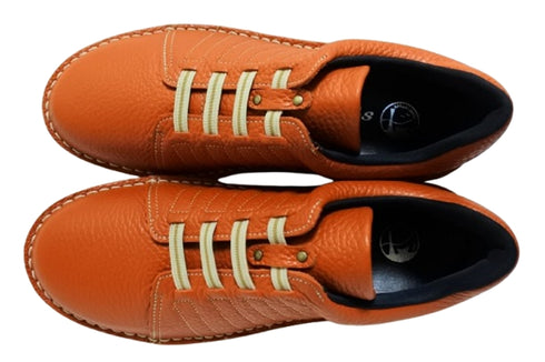 【TODAY'S 7280 ブリック】ゴムひもレザースニーカー メンズ