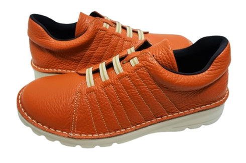 【TODAY'S 7280 ブリック】ゴムひもレザースニーカー メンズ