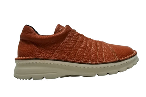 【TODAY'S 7280 ブリック】ゴムひもレザースニーカー メンズ