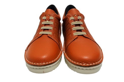 【TODAY'S 7280 ブリック】ゴムひもレザースニーカー メンズ