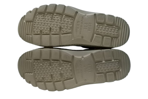 【TODAY'S 7280 ダークカーキ】ゴムひもレザースニーカー メンズ