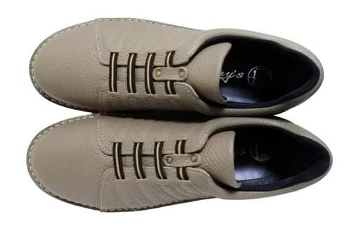 【TODAY'S 7280 グレー】ゴムひもレザースニーカー レディース