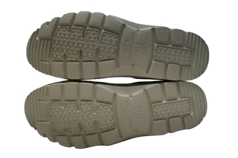 【TODAY'S 7280 グレー】ゴムひもレザースニーカー レディース