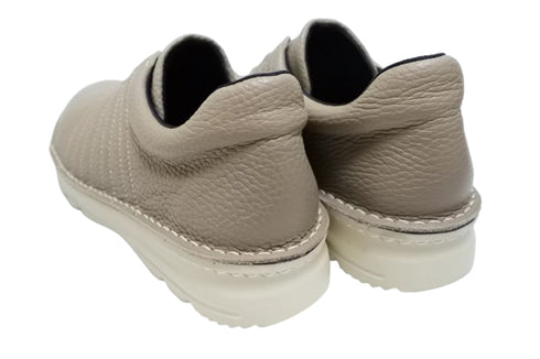 【TODAY'S 7280 グレー】ゴムひもレザースニーカー レディース