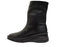 【インコルジェ 8380S ブラック】2WAYショートブーツ