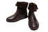 【インコルジェ 8380S ダークブラウン】2WAYショートブーツ