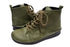 【インコルジェ 8674 オリーブ】靴紐ショートブーツ