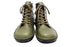 【インコルジェ 8674 オリーブ】靴紐ショートブーツ