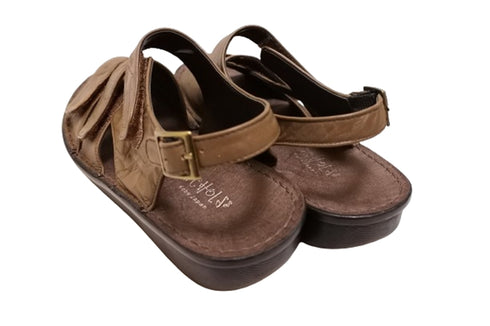 【インコルジェ 8806 ダークブラウン】バックストラップコンフォートサンダル