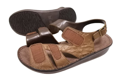 【インコルジェ 8806 ダークブラウン】バックストラップコンフォートサンダル