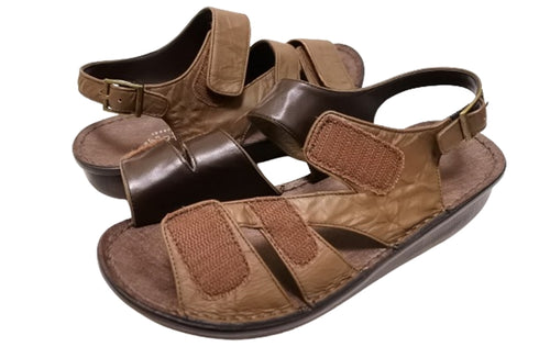 【インコルジェ 8806 ダークブラウン】バックストラップコンフォートサンダル