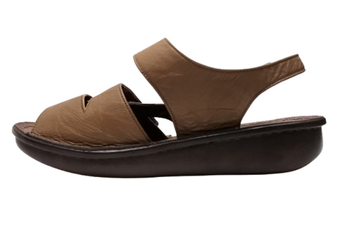 【インコルジェ 8806 ダークブラウン】バックストラップコンフォートサンダル