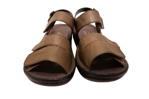 【インコルジェ 8806 ダークブラウン】バックストラップコンフォートサンダル