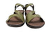 【インコルジェ 8888 オリーブ】バックストラップフラットサンダル