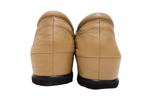 【…AShiOtO A1540 SBG】本革超軽量ゴムストラップシューズ