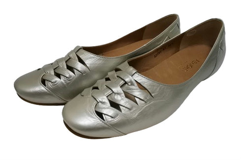 【…AShiOtO A3245 シルバー】超軽量 通気性抜群の牛革メッシュシューズ