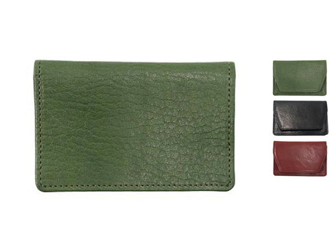 【豊岡財布 足立 AW0401 ブラック】ALBAPIE レッザボタニカ 名刺入れ