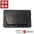 【豊岡財布 足立 AW0401 ブラック】ALBAPIE レッザボタニカ 名刺入れ