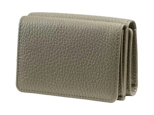 【豊岡財布 木和田正昭商店 AW500 トープ】anti-mode style Colors 三つ折りウォレット