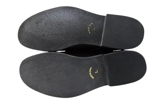 【KOBE DADA CAM-11 ダークブラウン】本革センタージップ紐靴ブーツ