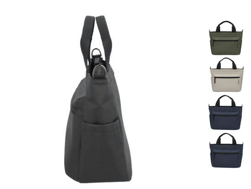 【豊岡鞄 SquareII FW07103 ネイビー】トートS