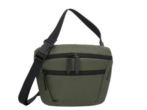 【豊岡鞄 SquareII FW07104 カーキ】クロスボディバッグ