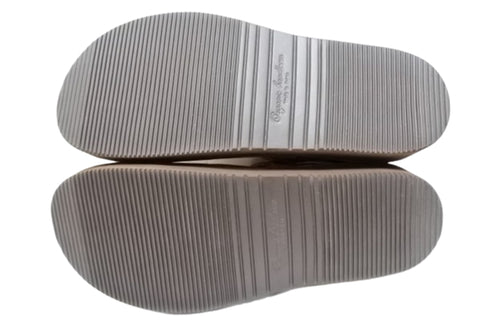 【Organic handloom GUNA ブラウン】メリージェーンタイプのストラップシューズ