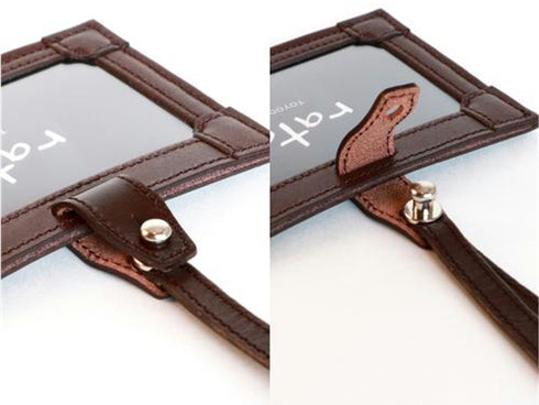 【豊岡財布 ヒラタ H10307 チョコレート】IDケース